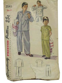 1940's Mens/Childs Pattern