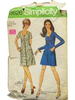 1960's Womens Dress Pattern