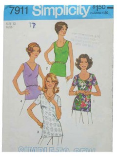 1960's Womens Pattern