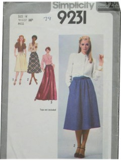 1970's Womens Pattern