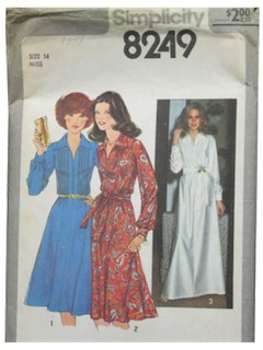 1970's Womens Dress Pattern