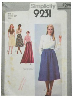 1970's Womens Pattern