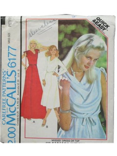 1970's Womens Dress Pattern