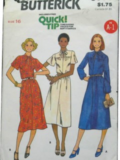 1970's Womens Dress Pattern