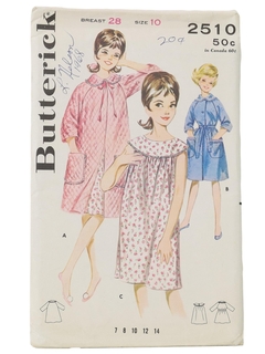 1960's Womens/Girls Pattern