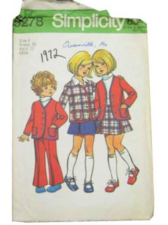 1970's Womens/Childs Pattern