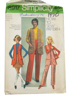 1970's Womens Pattern