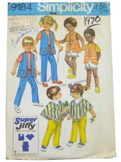 1970's Womens/Childs Pattern