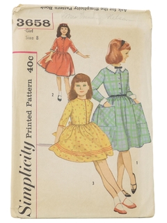 1960's Womens/Girls Pattern