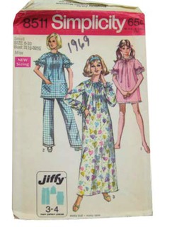 1960's Womens Pattern