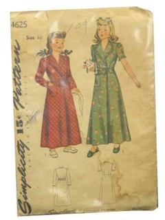 1940's Womens/Childs Pattern