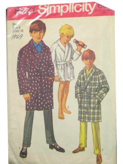 1960's Mens/Boys Pattern