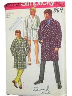 1960's Mens Pattern