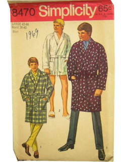 1960's Mens Pattern