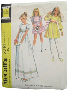 1970's Womens/Childs Pattern