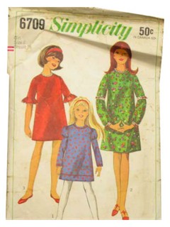 1960's Womens/Childs Pattern