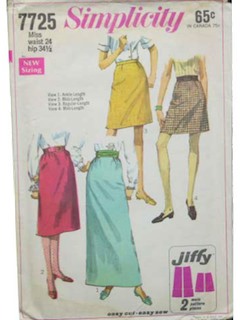 1960's Womens Pattern