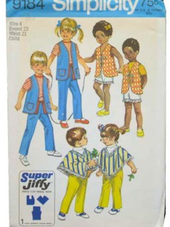 1970's Womens/Childs Pattern