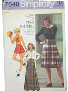 1970's Womens Pattern