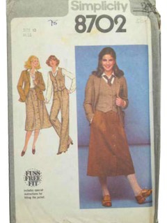 1970's Womens Pattern