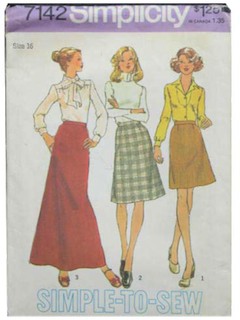 1970's Womens Pattern