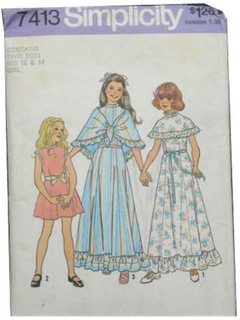 1970's Womens/Childs Pattern