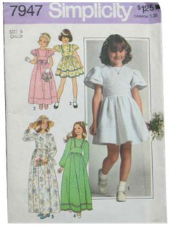 1970's Womens/Childs Pattern