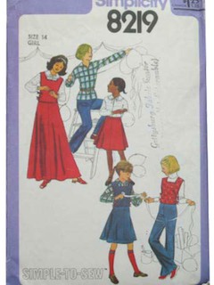 1970's Womens/Childs Pattern