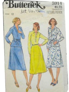 1970's Womens Pattern