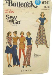 1970's Womens Pattern