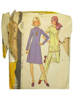 1970's Womens Dress Pattern