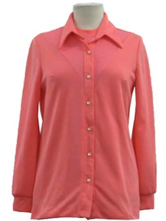 1970's Womens Shirt Set