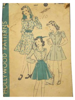 1940's Womens/Childs Pattern