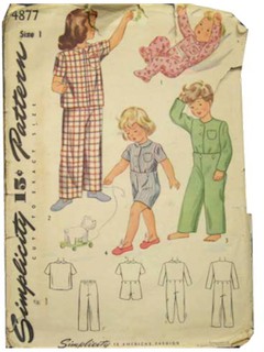 1940's Unisex/Childs Pattern