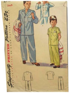 1950's Mens/Boys Pattern