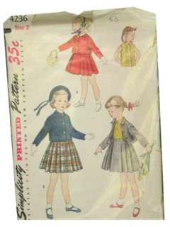 1950's Womens/Childs Pattern