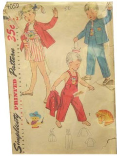 1950's Womens/Childs Pattern