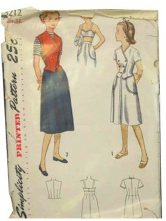 1950's Womens/Childs Pattern