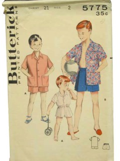 1950's Mens/Boys Pattern