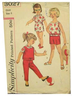 1950's Womens/Childs Pattern