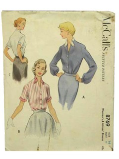 1950's Womens Pattern