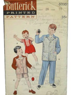 1940's Mens/Childs Pattern