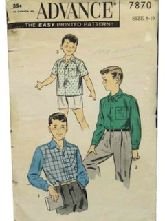 1940's Mens/Boys Pattern