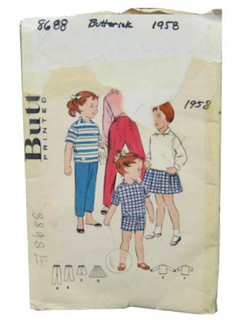 1950's Womens/Childs Pattern