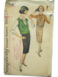 1950's Womens Pattern