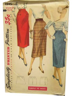 1950's Womens Pattern