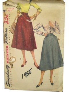 1950's Womens Pattern