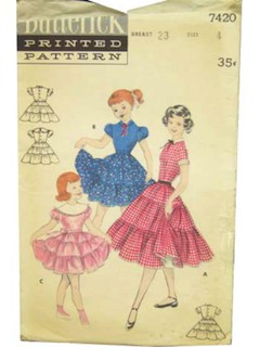 1950's Womens/Childs Pattern