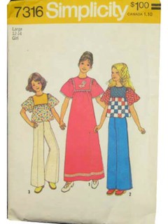 1950's Womens/Childs Pattern