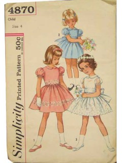 1960's Womens/Childs Pattern